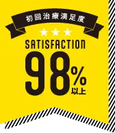 お客様満足度98%