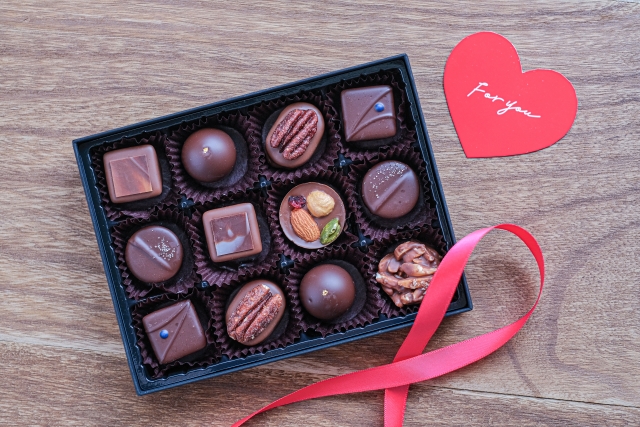 バレンタインチョコレートの画像